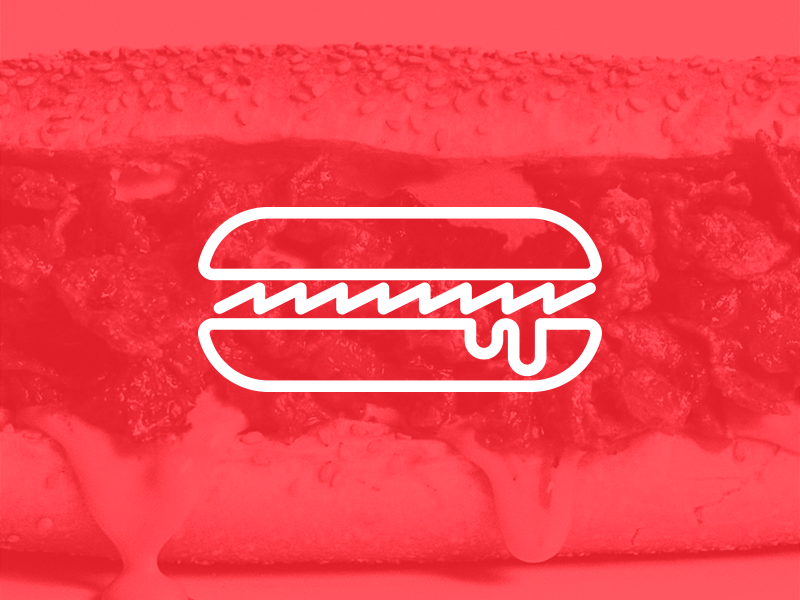 Ando Cheesesteaks Icons branding fast casual design icon design logo design menu design