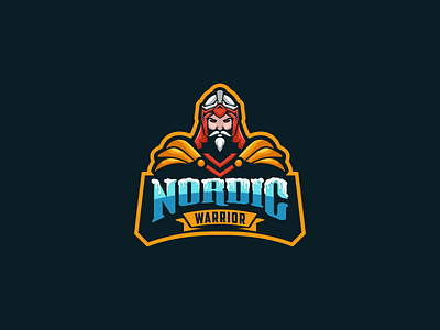 NORDIC WARRIOR (Concept for client ) artwork brand identiy busines card label logo pomade warrior