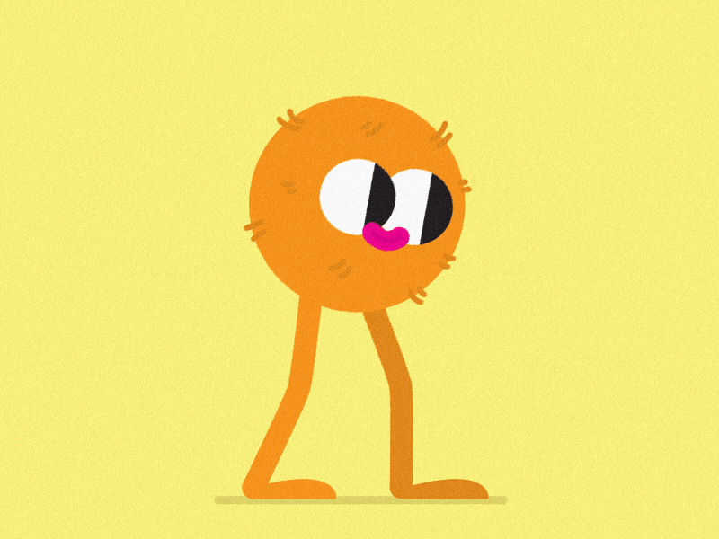 Ball Boy! .gif ball gif goofy illustration motion motiongraphic retronew