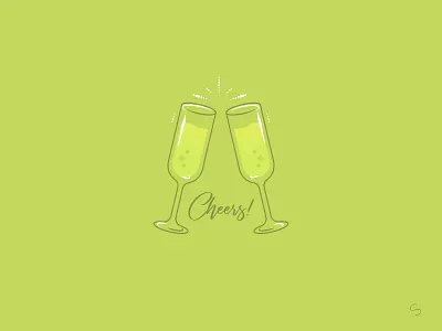 National Prosecco Day alcohol brindis bubbles champagne cheers clink drinks glass minimal national prosecco day prosecco