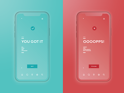 Daily_UI 11 of 100 app dailyui dailyui011 error flashmessage mobile sucess ui uidesign ux uxdesign