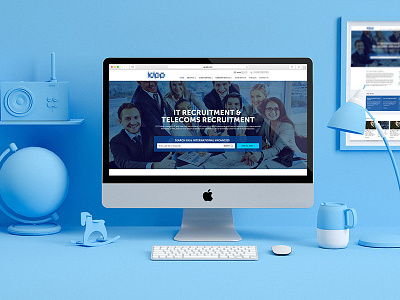 Online Recruitment Website 4life design job portal recruitment responsive ui ux website