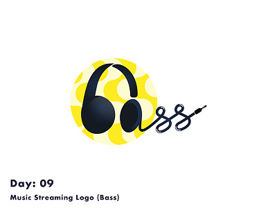 Bass Music Stream bass beat dailylogochallenge day9 logo music pitch stream