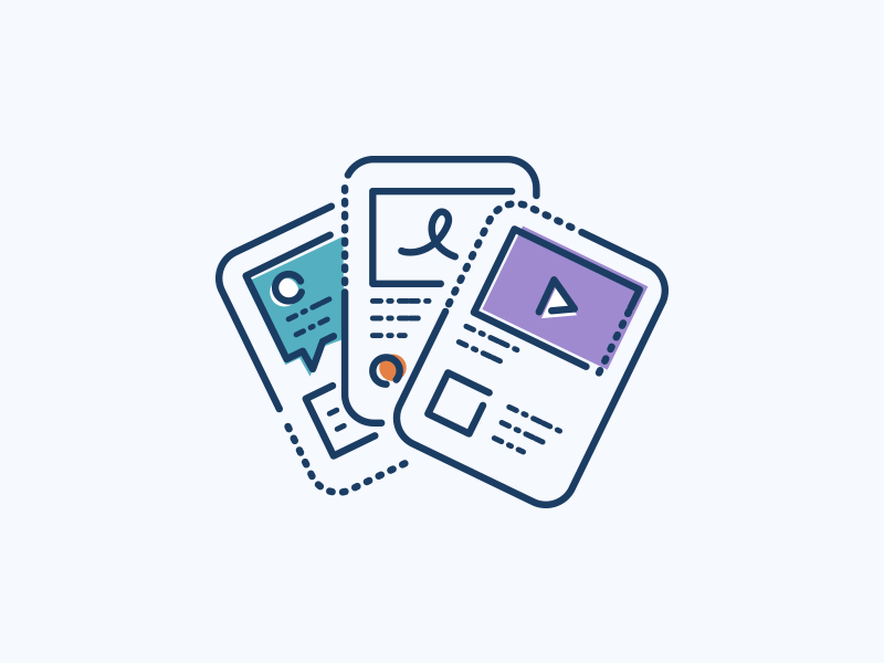 Partner Portal cardconnect digital finance fintech icon illustration james oconnell line minimal tech