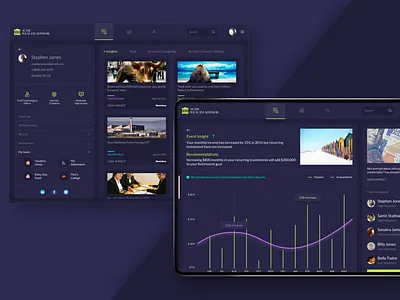 Wealth Advisor ai tablet ux wealth advisor