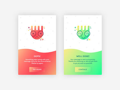 Daily UI #dailyui 011 app design cute daily ui dailyui error flash message graphics illustration ui design uiux ux design web design