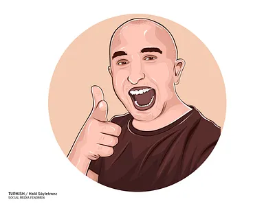 Turkish Fenomen Portrait fenomen i̇llustrati̇on portrai̇t turkish