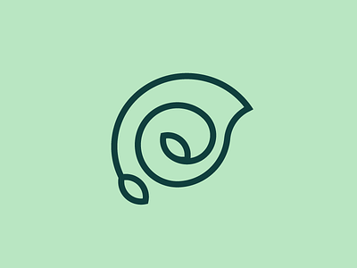 LOGO Creative Leaf bio brand branding creative design eco leaf line art logo logo design modern simple