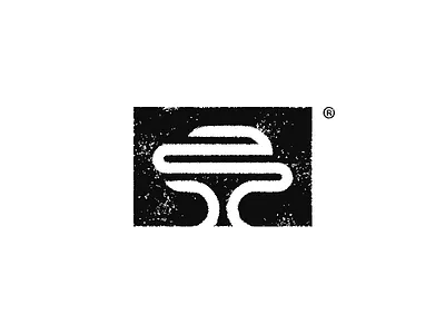 Tree 2 geometry leaf logo mark modern nature symbol vintage