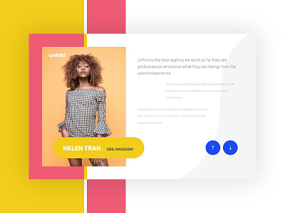 Day 039 - Testimonials - Daily UI challenge dailyui design dribbble testimonials ui uidesign ux uxdesign web webdesign