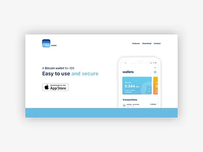 Bitcoin wallet website app bitcoin crypto cryptocurrency finance fintech ios ui ux wallet website white