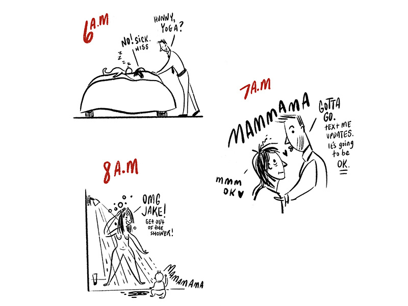 Example of 2018 Hourly Comic 1