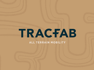 Fab doodle elevation lines map terrain type wordmark