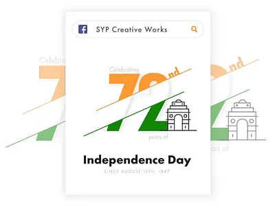 Happy Independence Day celebration country flag independence day india indian years