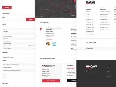 Tracker Boats Design System aem atomic design system framework ui ux