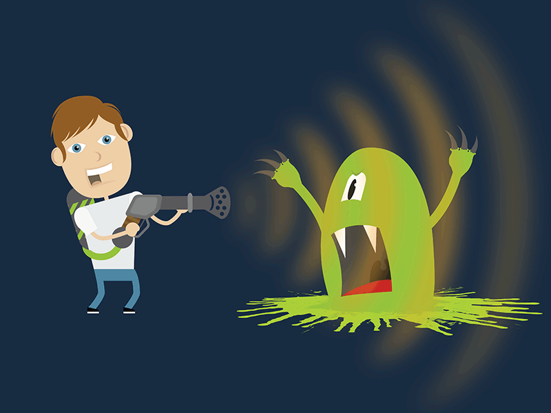 Bad Data data ghostbusters illustration monster vector