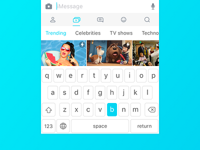 GIF Keyboard fun gif keyboard gu imessage ios keyboard message