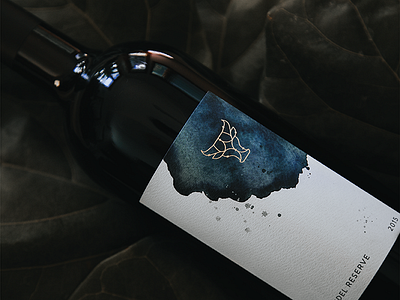 Wine Label Design bottle california design details emboss gold foil illustration label label design label designer layout luxe package design packaging paso robles print watercolor wine wine design wine label