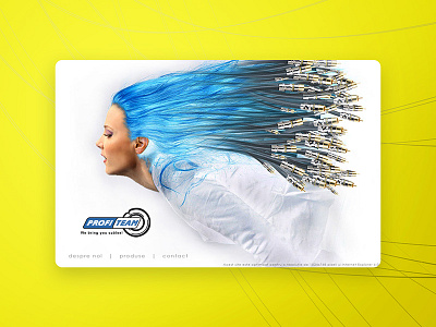 Electronics Website Design design electronics photo manipulation ui design webdesign website