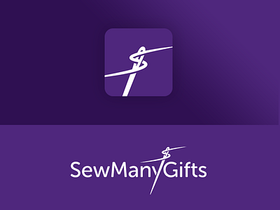 SewManyGifts Logo and App Icon branding identity logo