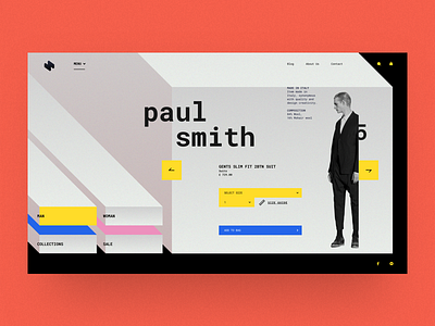 HeaderZ_15 design header inspiration landing minimal photoshop sketch ui ux uxui web webdesign