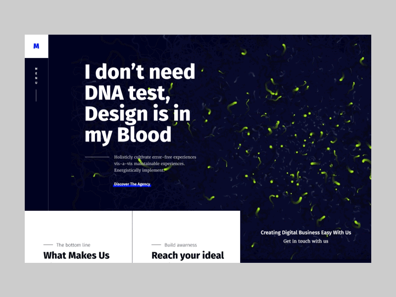 Design is in my blood! agency animation blood creative designer gif homepage motion personal website ui user experience user interface ux web web design web ui web ux wip