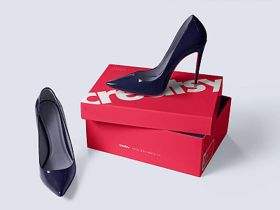 Shoe Box Mockup Set box box mock up box mockups boxes gift wrap mockup mockups packaging paper shoe shoe box shoe box mockup