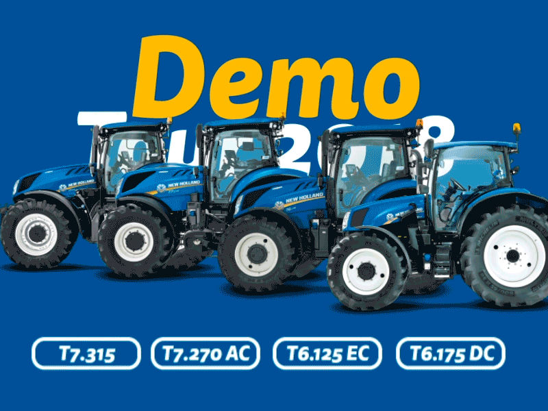 Quick animation… DemoTour 18' after effects animation brand tractor