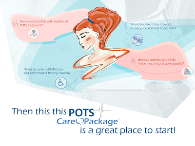 POTS illustration landing page