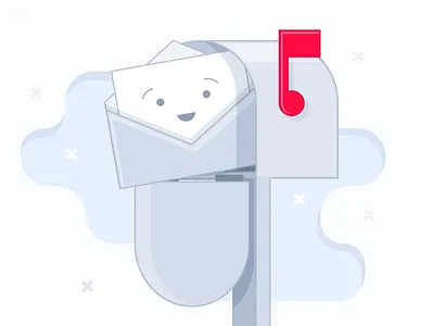 Illustration for email email illustration mailbox