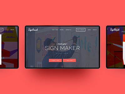 SignCrowd design startup ui ux