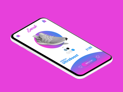 Sneakers Store App Design app design ecommerce shoes sneakers store ui ux