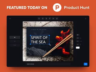 Font Flipper - Featured on Product Hunt app featured fonts google lettering product hunt text tinder typography ui ux web