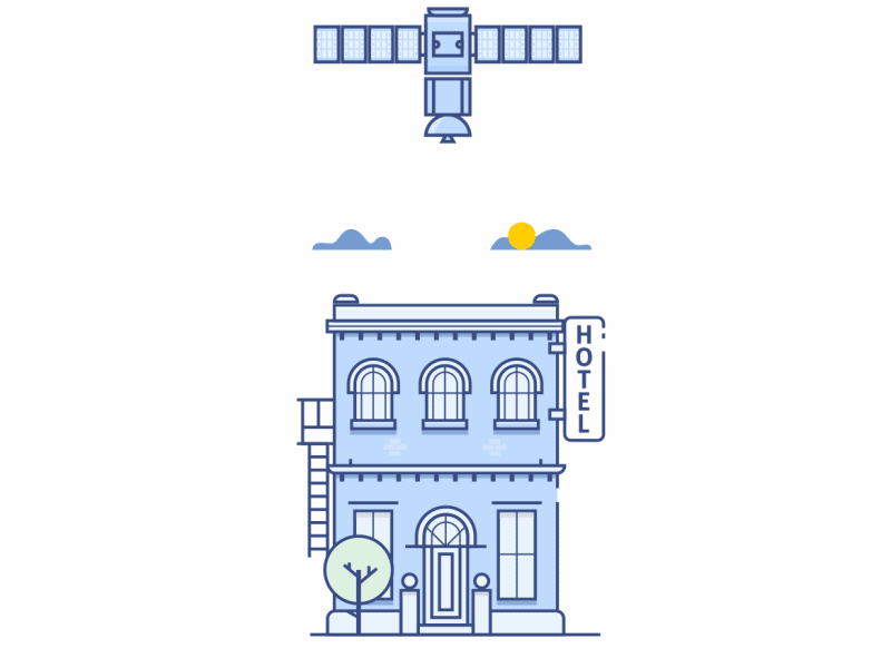 Lottie Hotel after animation bodymovin design effects interaction lottie motion ui