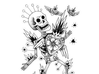Adios amor drawing illustration love mexican mexico