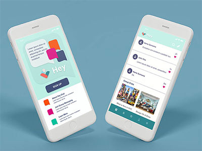 Hey Chat (Briefbox) adobe xd briefbox mobile app