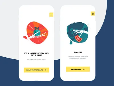 Quest onboarding screens app cuberto design graphics illustration ios onboarding quest screen tutorial ui ux