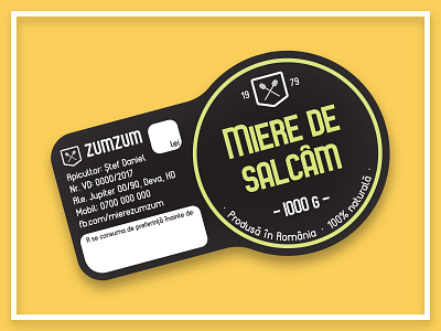 Honey Jar Labels - updated beekeeper honey jar label label labels packaging romania