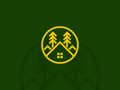 Green Real Estate Logo Design! art forniture green green house home house leaf loog real estate tree vector