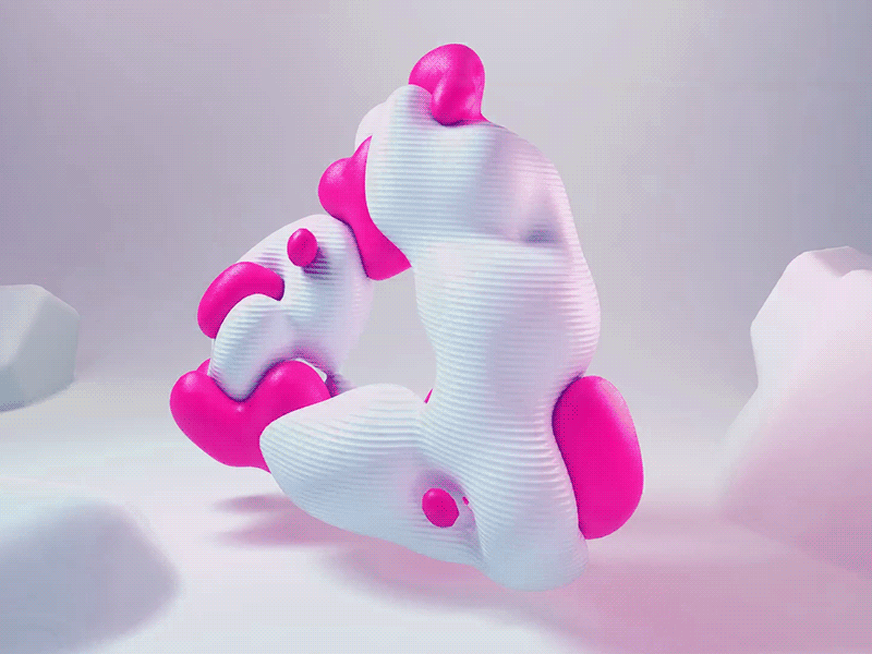 Volume Blobs 3d abstract animation blobs c4d cinema 4d liquid mograph motion graphics