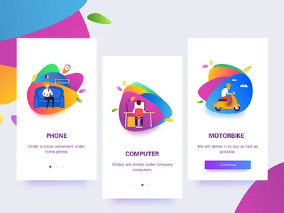 Boot Page boot page ui