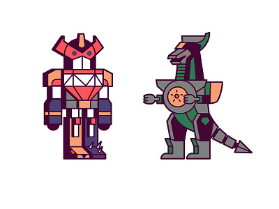 Zords dragonzord megazord power rangers