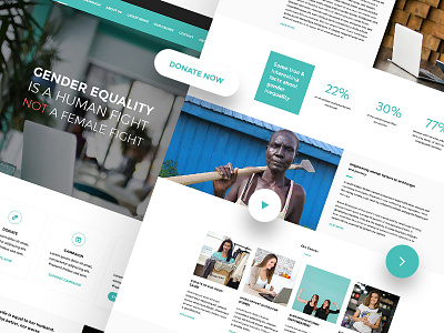 Campaign Management Website 4life campaign design management onepage ui ux web