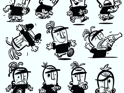 Strange but Drew comics illustrator