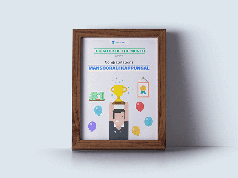 Educator Awards award education educator flat design illustration print print design unacademy