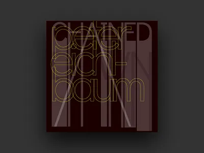 Chained Down broken covers daily design graphic design leading lines legibility line organized structured type typography