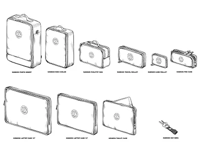 Fjallraven 23 branding illustration