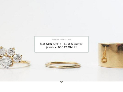 Local Eclectic Homepage accessory banner design design ecommerce jewelry local eclectic redesign shopify design typography web design web graphic website