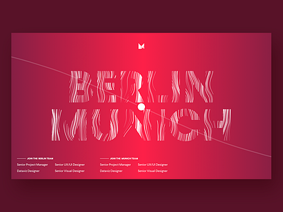 MING Labs x Berlin Design Night II abstract berlin design gradient typography