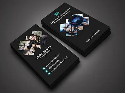 Free Photography Business Card 300 dpi bc black blue business card card corporate business card creative business card green print vc visiting card